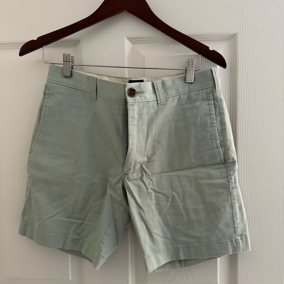 J. Crew Factory Other - J. Crew Factory Men’s 7 inch inseam shorts | Color: pastel green | Size: 28